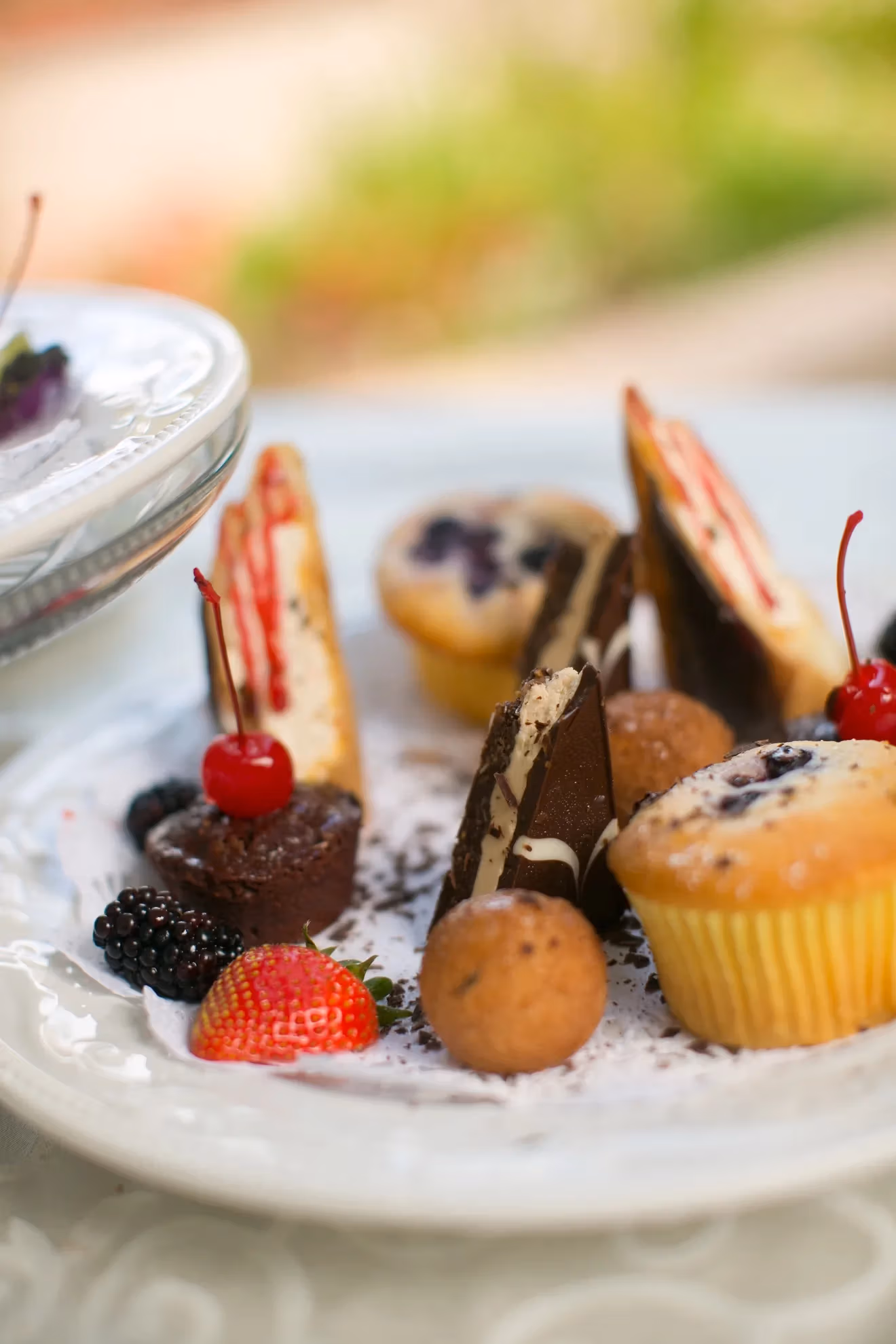 A dessert spread prepared for a First-Thursday celebration