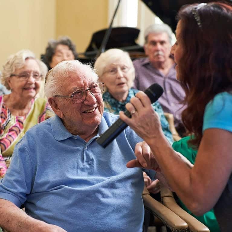 Group of People Singing