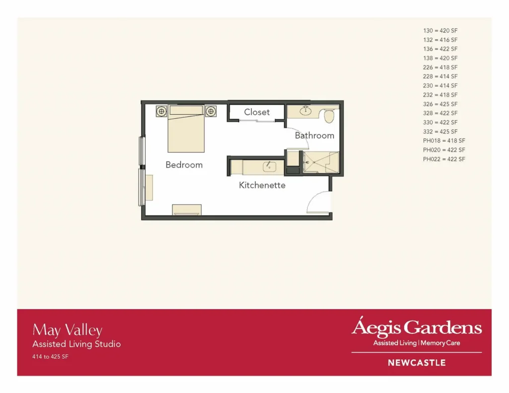 Studio · Plan 2 floor plan