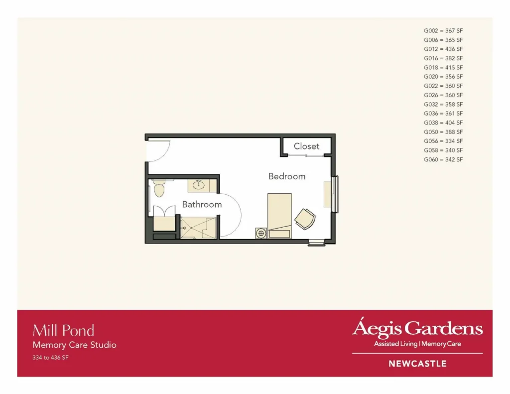 Studio · Plan 5 floor plan
