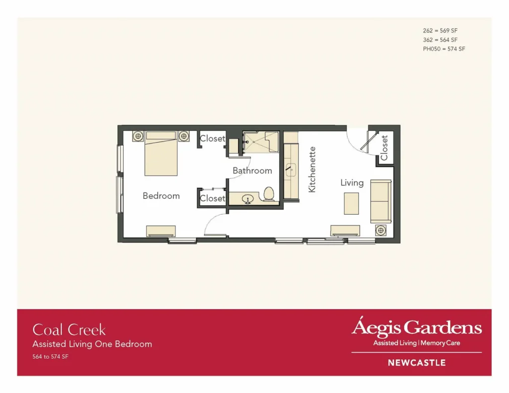 One Bedroom · Plan 4 floor plan