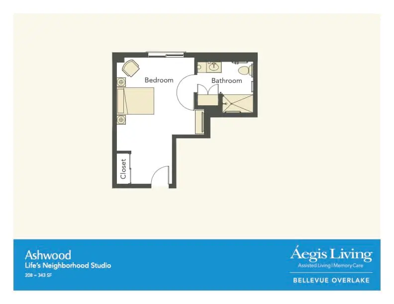 Studio · Plan 2 floor plan
