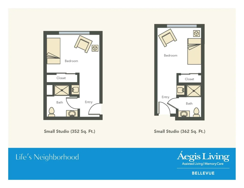Studio · Plan 3 floor plan