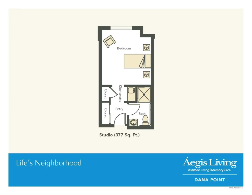 Studio · Plan 2 floor plan