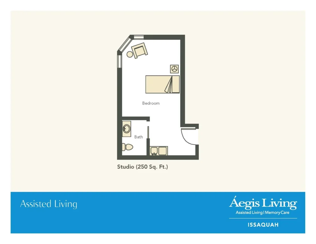 Studio · Plan 2 floor plan