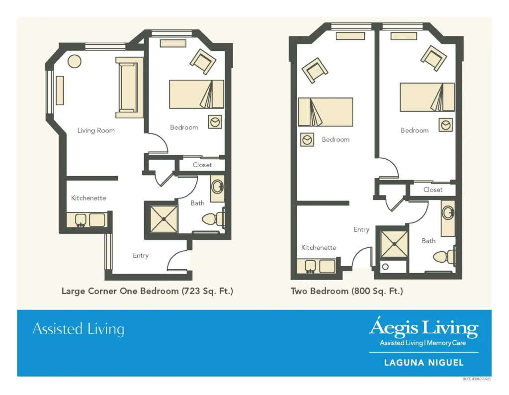 One Bedroom · Plan 2 floor plan