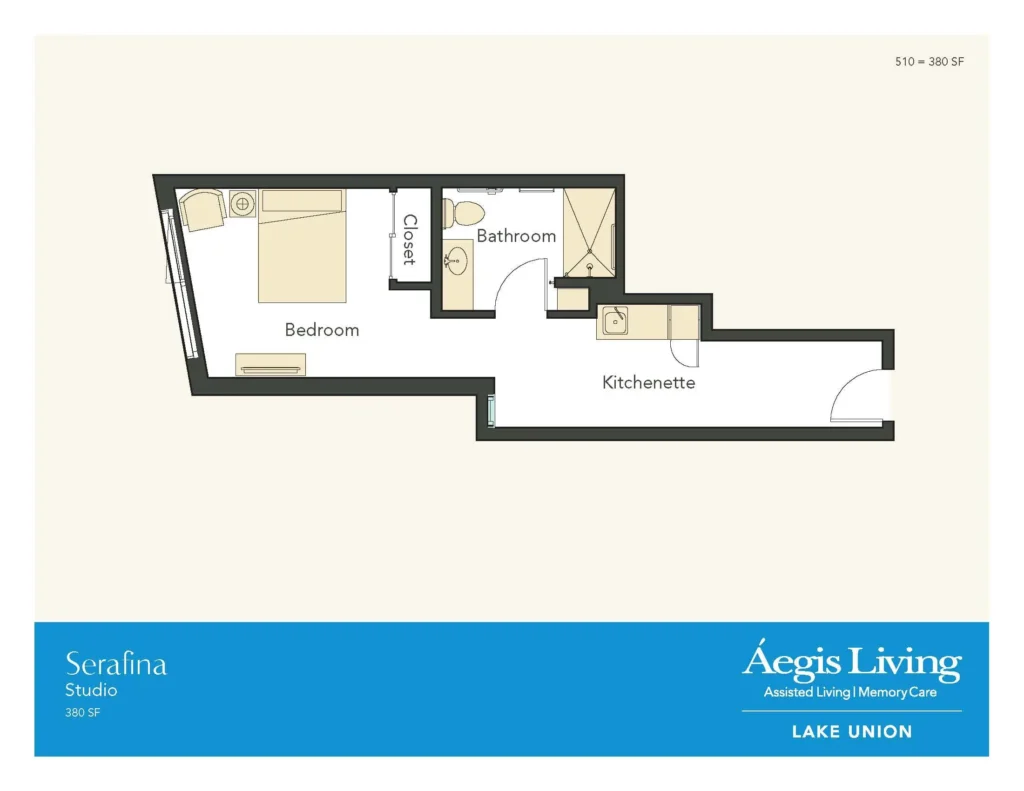 Studio · Plan 2 floor plan