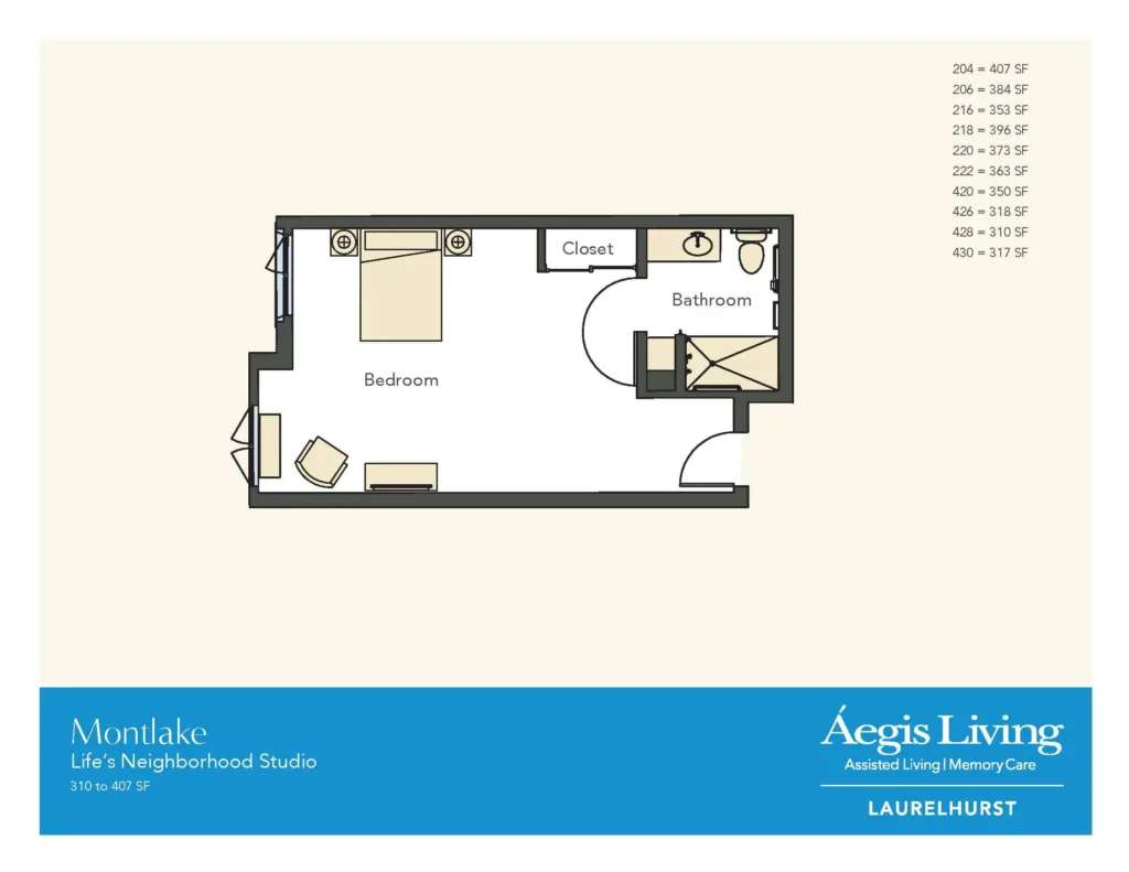 Studio · Plan 3 floor plan