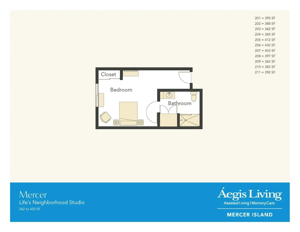 Studio · Plan 3 floor plan