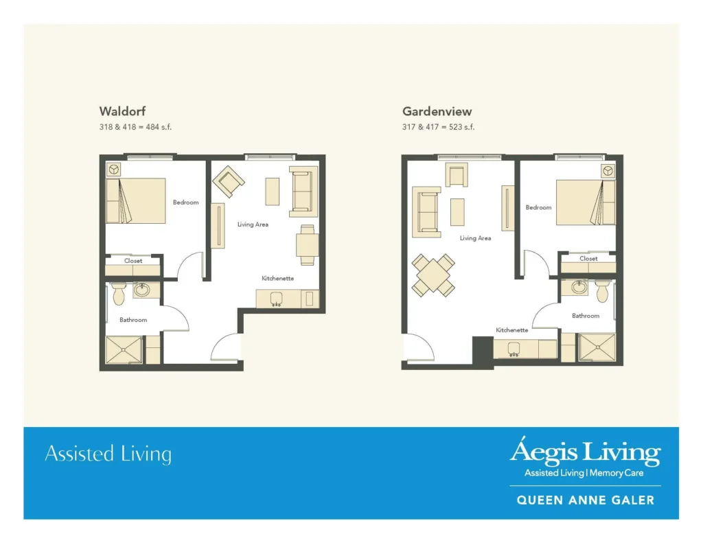 One Person Floorplan floor plan