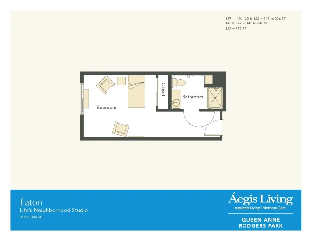 Studio · Plan 3 floor plan