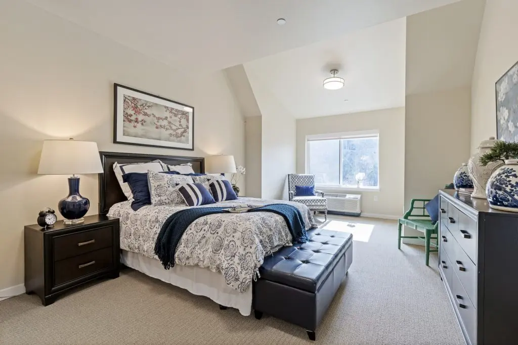 Spacious Bedroom floor plan