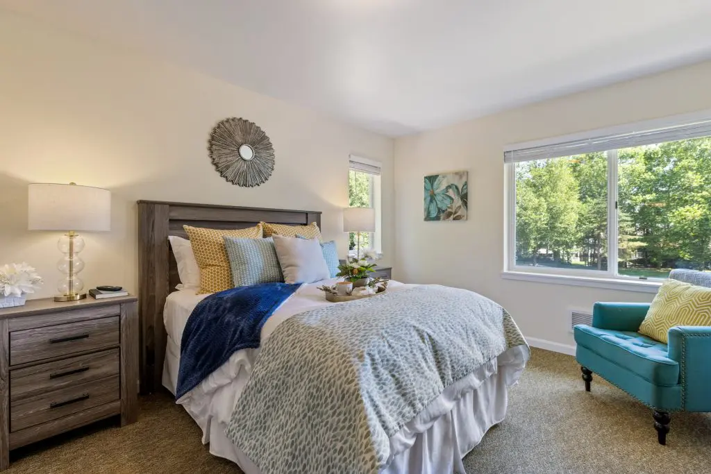 Spacious Bedroom Area floor plan