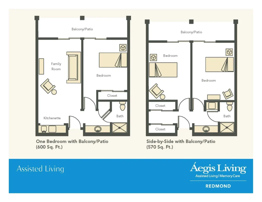 One Bedroom · Plan 2 floor plan
