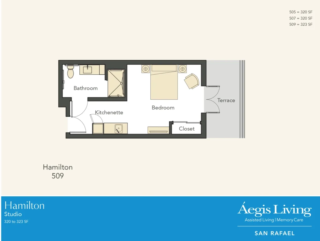 Studio · Plan 2 floor plan