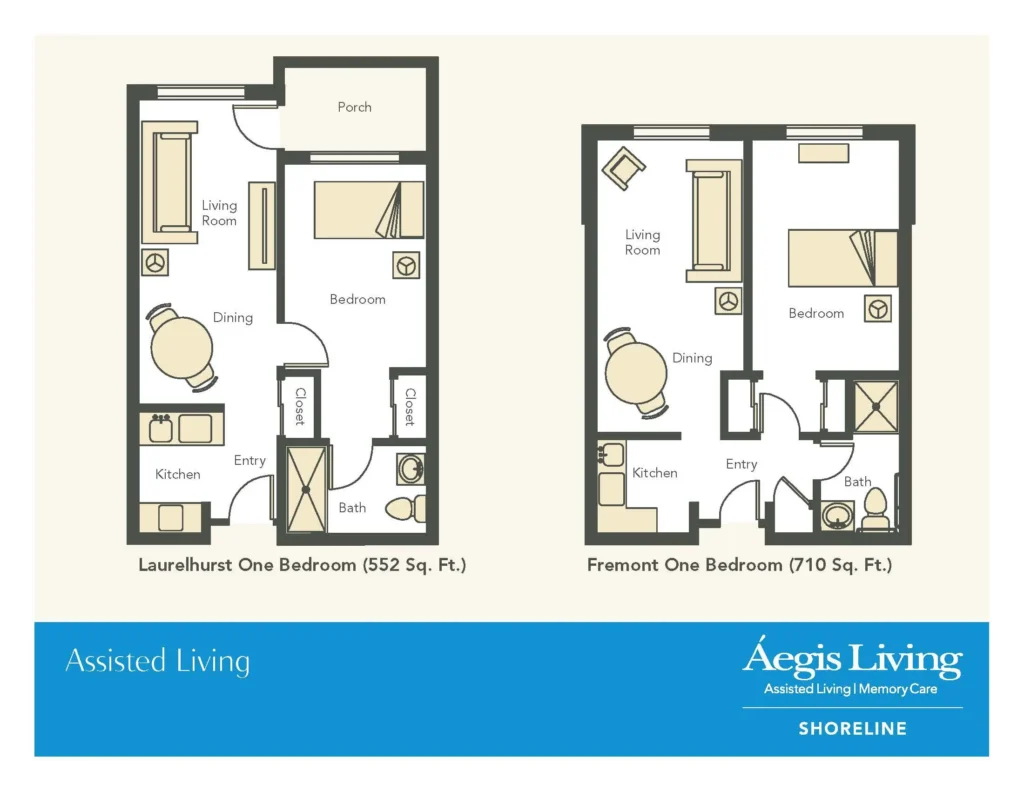 One Bedroom · Plan 2 floor plan