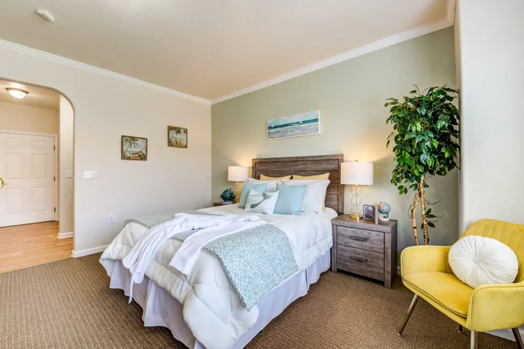 Cozy Bedroom Inside Aegis Facility floor plan