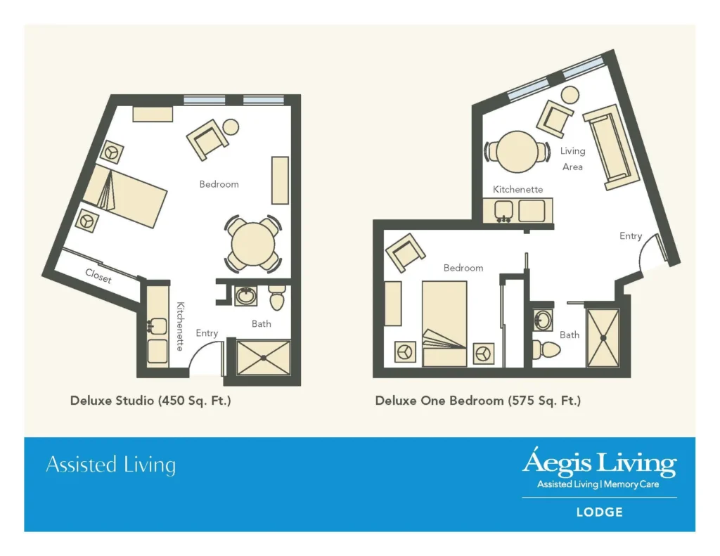 One Bedroom floor plan