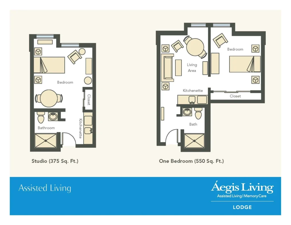 One Bedroom · Plan 2 floor plan